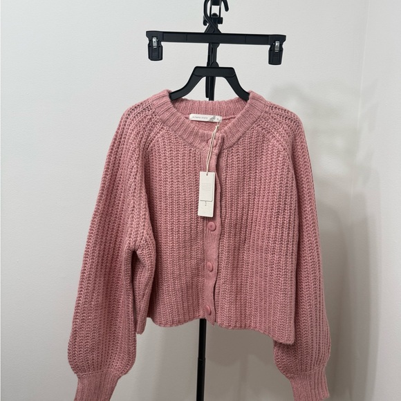 Altar'd State Pink Knit Cardigan - Picture 2 of 5